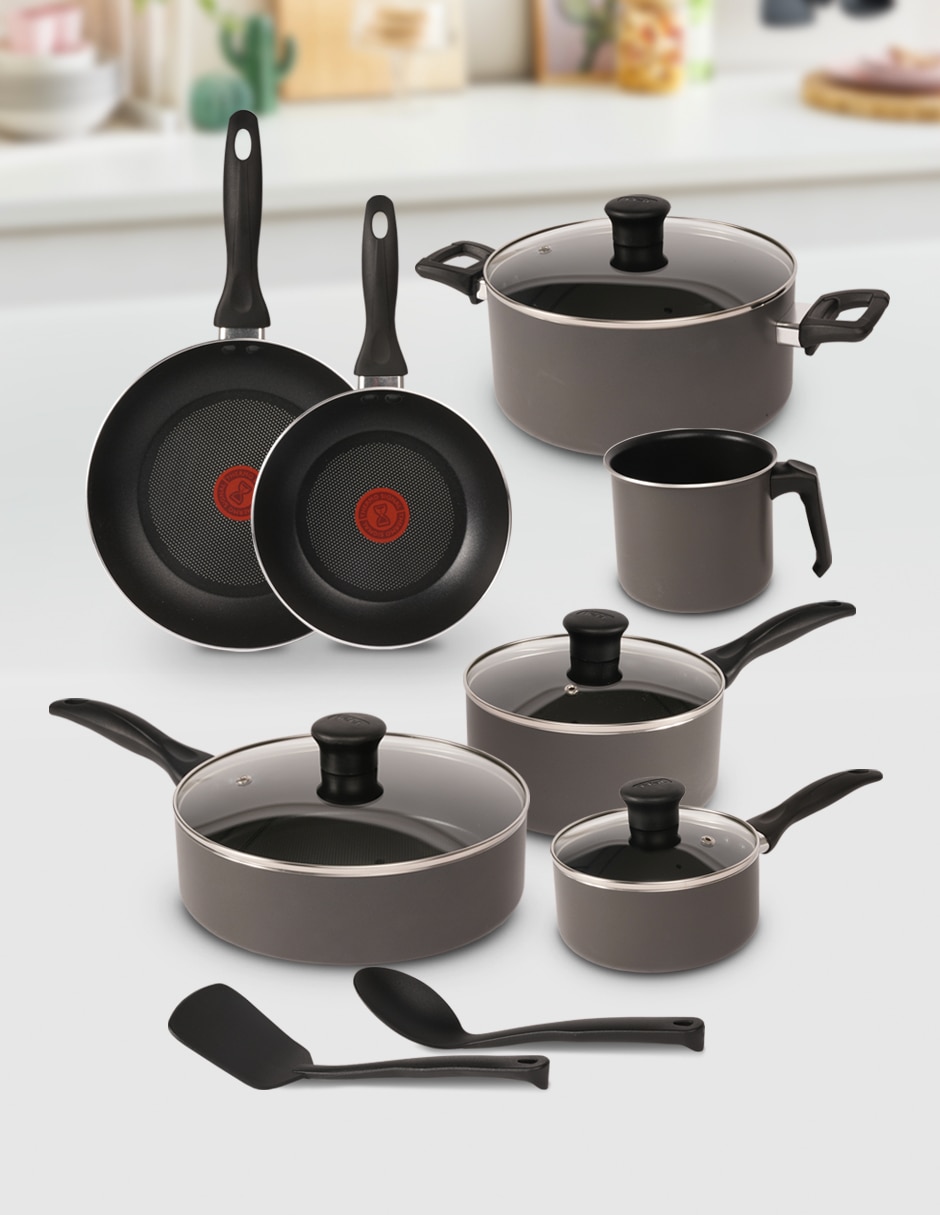 Batería de cocina de aluminio antiadherente sin PFOA 13 piezas 2