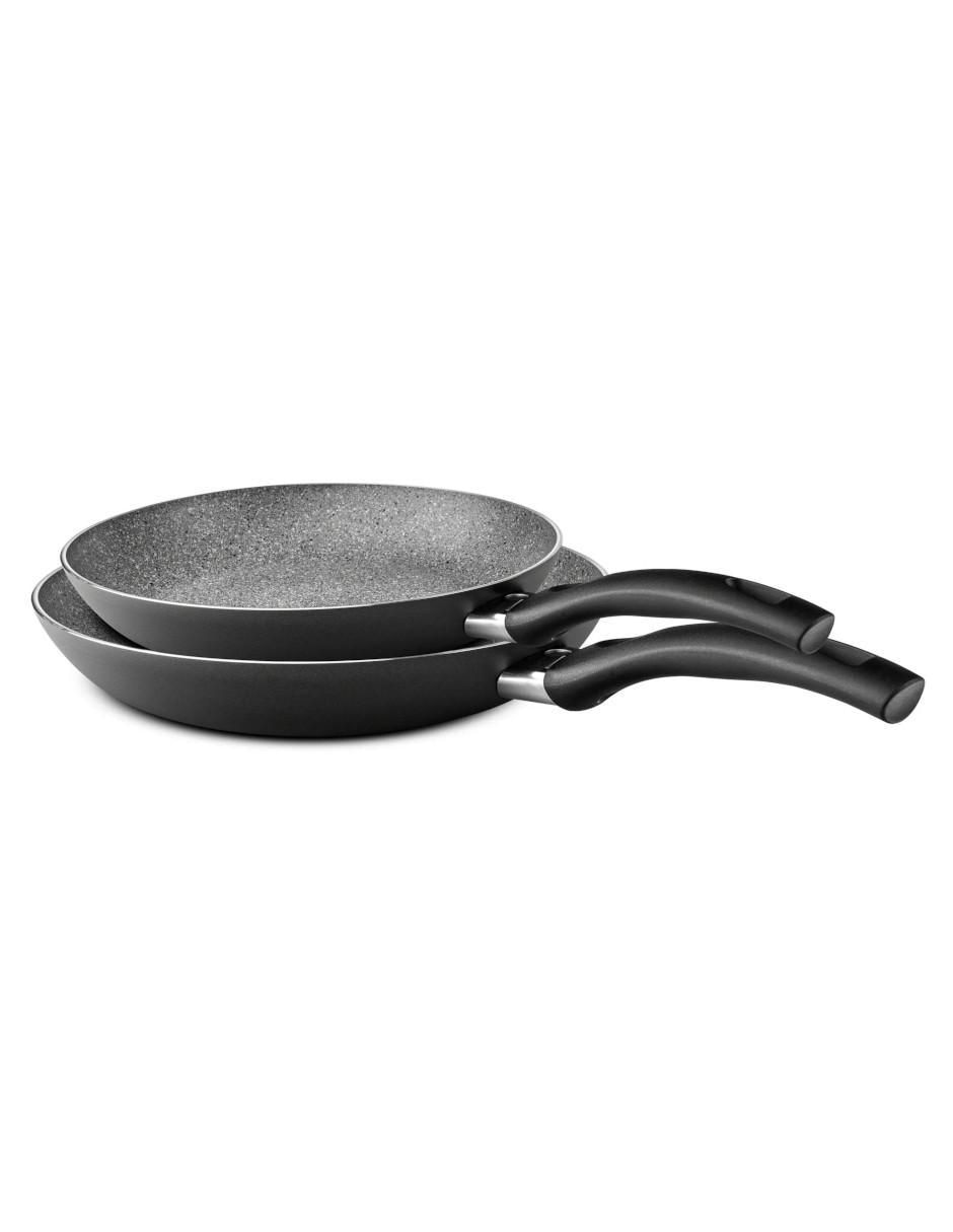 Set de sartenes Bologna Granitium de aluminio 2 piezas 2