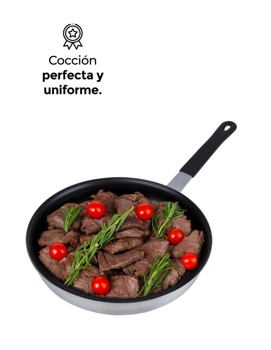 Sartén de aluminio