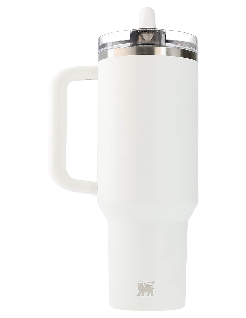 Termo de acero inoxidable con tapa flip top 1.1 L 2