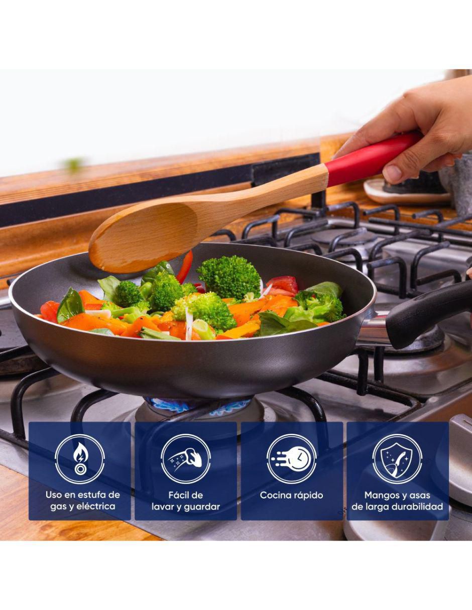 Set de sartenes Sabor de aluminio 3 piezas 3