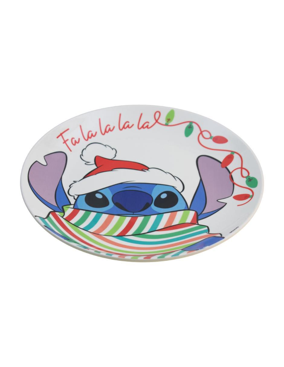 Set platos navideño Disney de porcelana 6 piezas 3