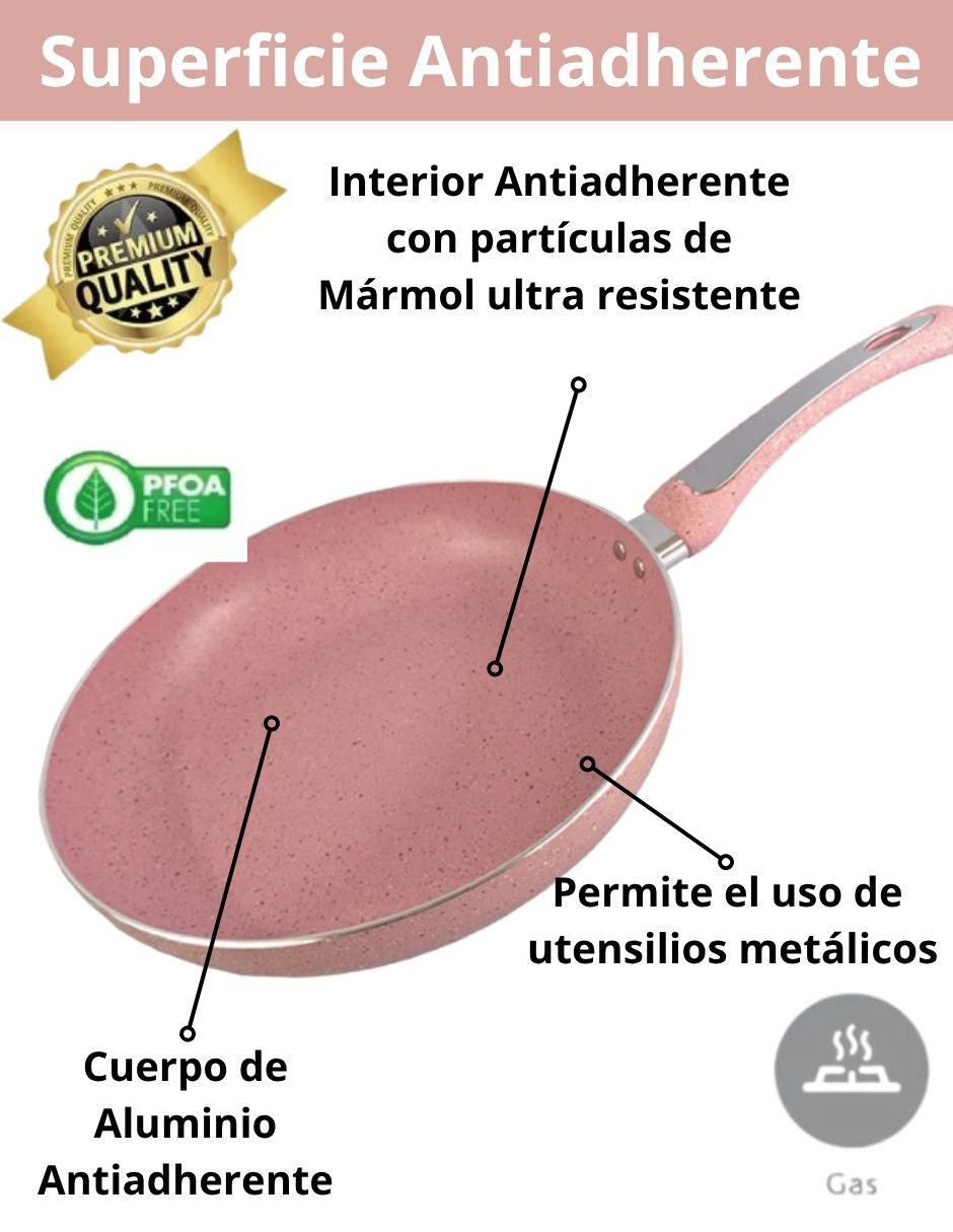 Set de sartenes Dragon Chef de aluminio 3 piezas 4