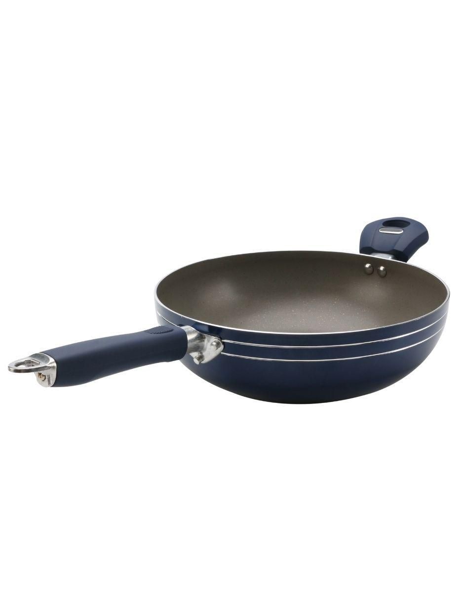 Batería de cocina de aluminio antiadherente minerales naturales 16 piezas 5