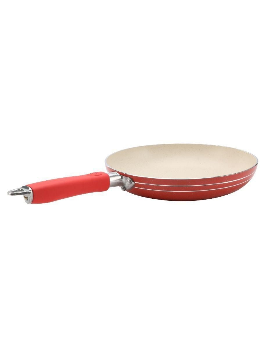 Batería de cocina de aluminio antiadherente minerales naturales 16 piezas 7