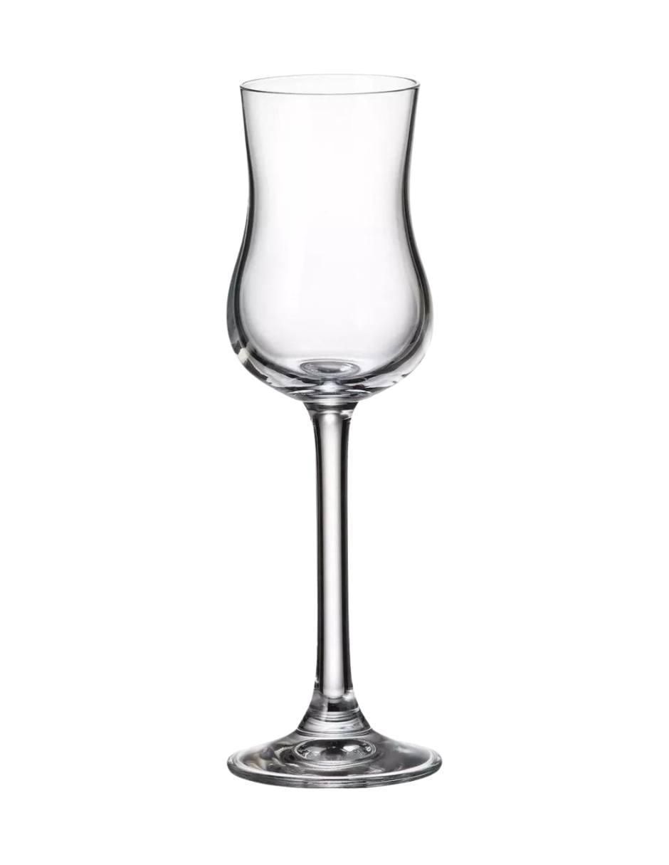 Set de copas para licor Colibri de vidrio 6 piezas 4