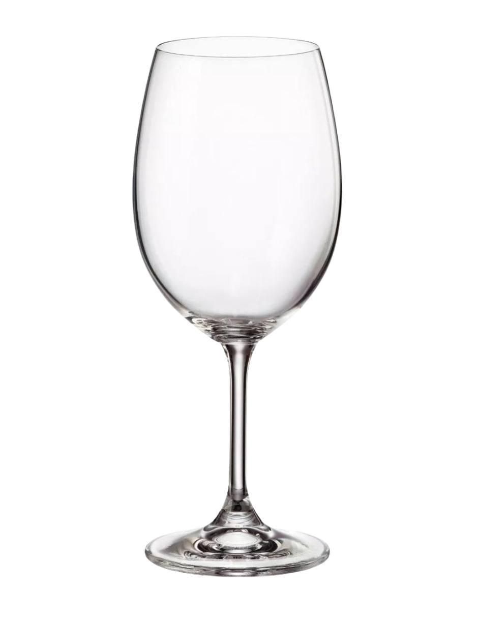 Set de copas para vino Sylvia de vidrio 6 piezas 4