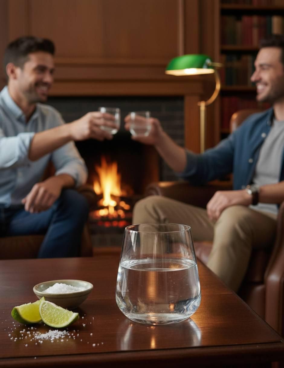 Set de vasos tequileros Ardea de vidrio con 6 piezas 3