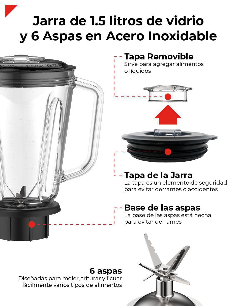Batería de cocina de acero inoxidable antiadherente titanio 8 piezas 5