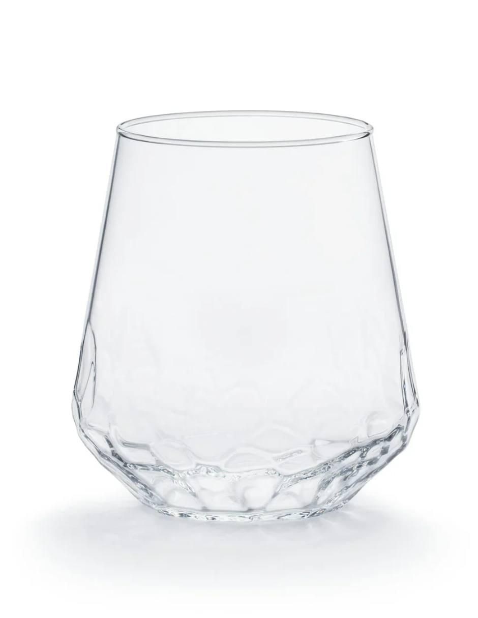 Set de vasos para agua glacier de vidrio con 4 piezas 4