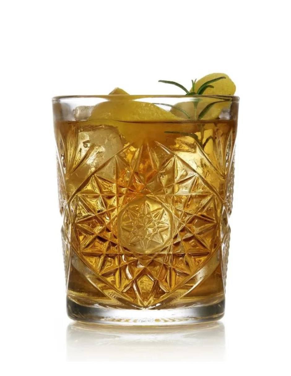 Set de vasos para whisky hobstar de vidrio con 4 piezas 3