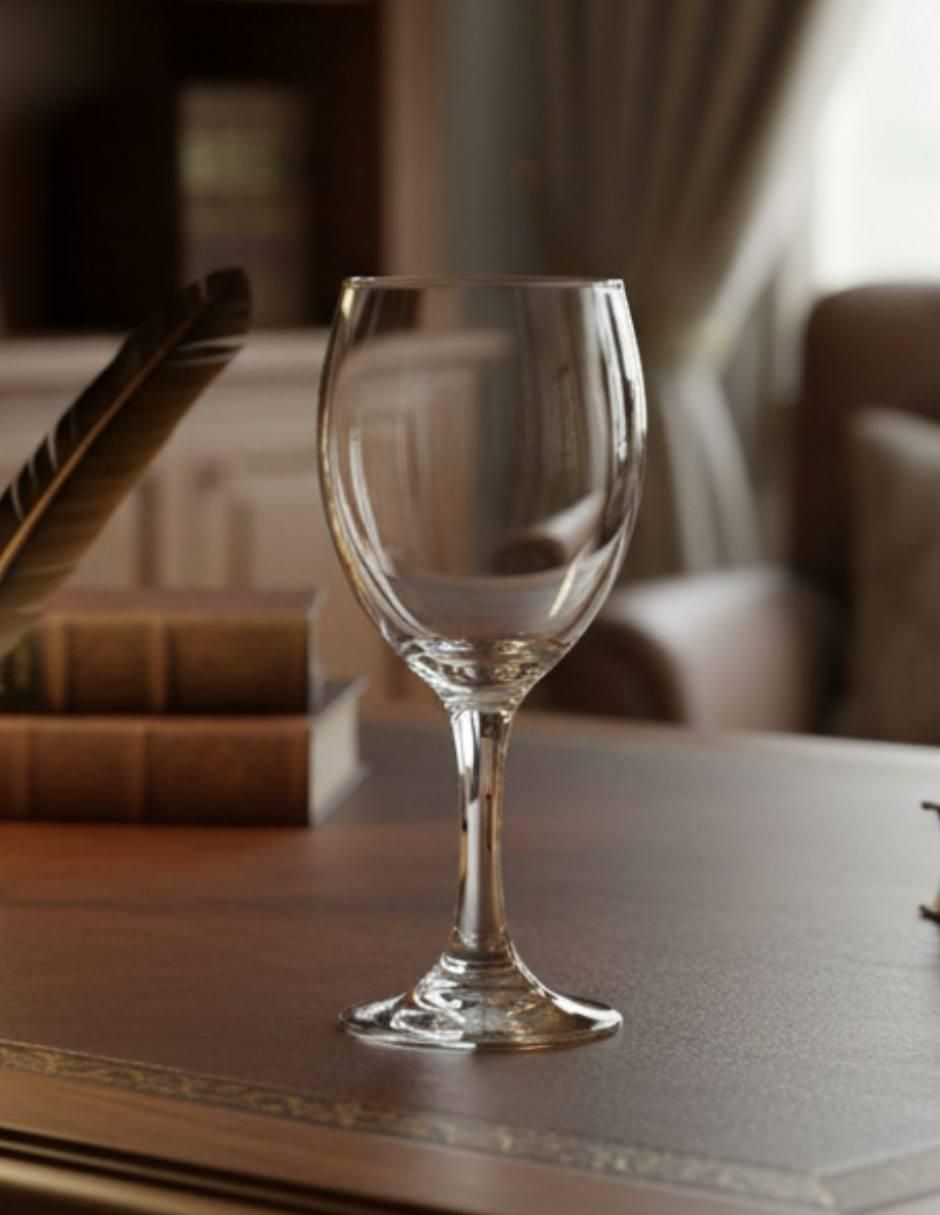 Set de copas para Vino Aragon de vidrio 6 piezas 2