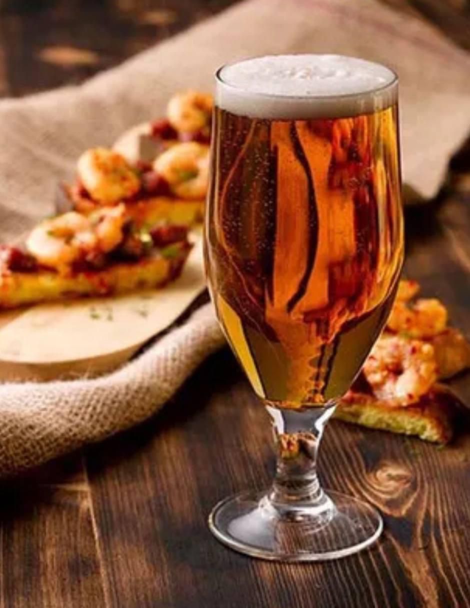 Set de copas para cerveza toscana de vidrio 6 piezas 2
