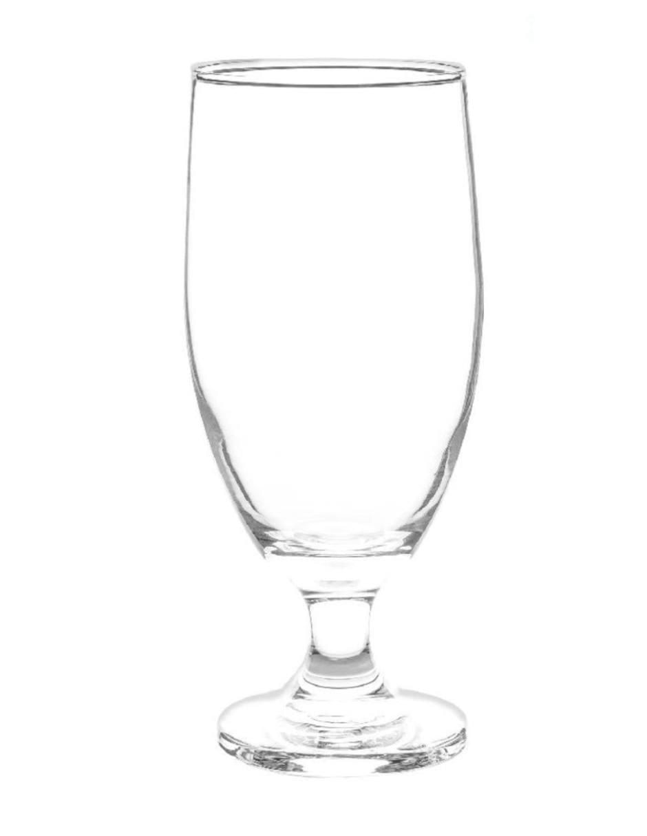 Set de copas para cerveza toscana de vidrio 6 piezas 4
