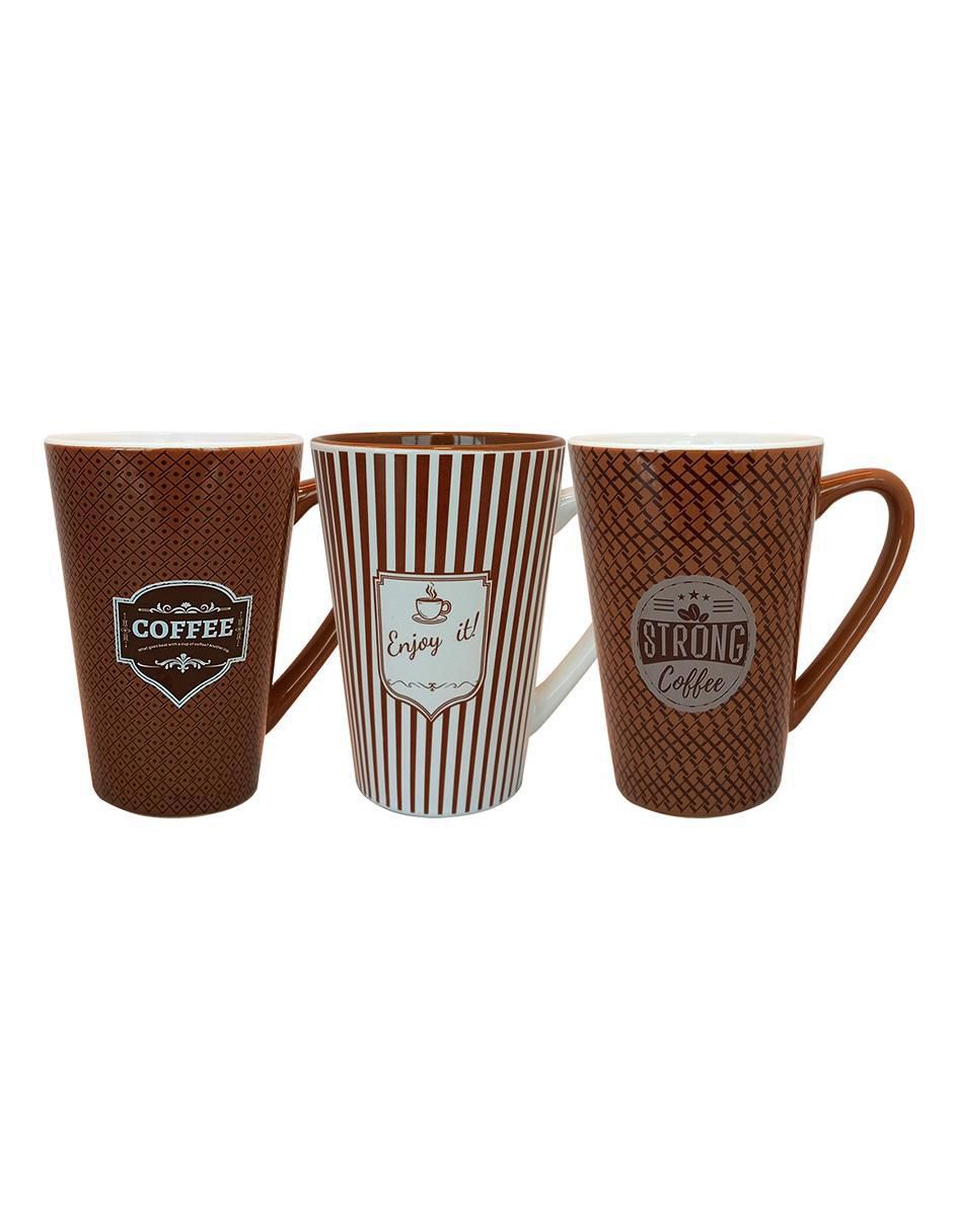 Set de tazas clásicas 3 piezas