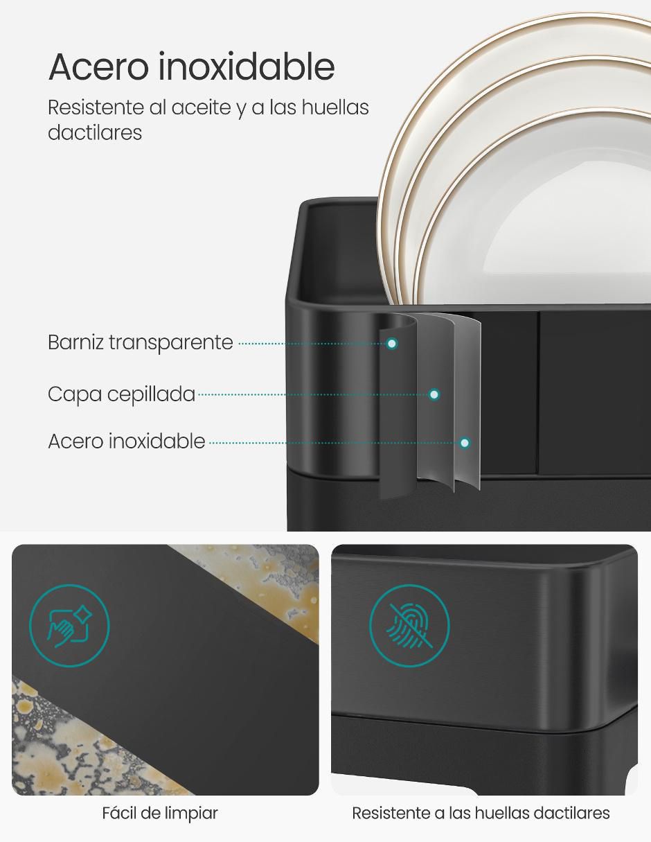 Escurridor de trastes Paxton de acero inoxidable 2