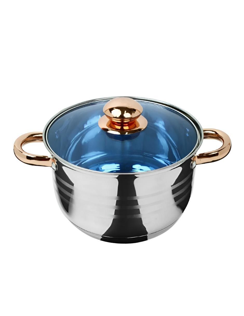 Batería de cocina de acero inoxidable 12 piezas 3