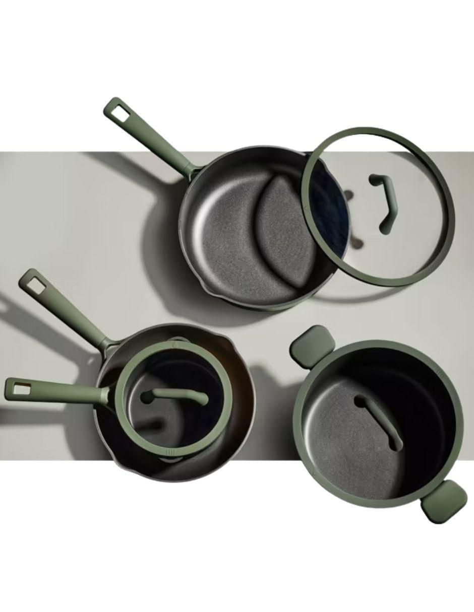 Batería de cocina de aluminio antiadherente sin PFOA 20 piezas 2