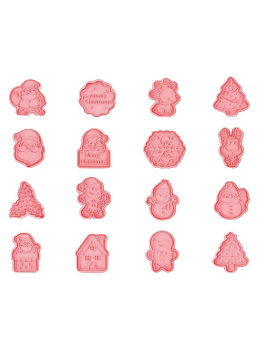Set cortadores navideños de galletas