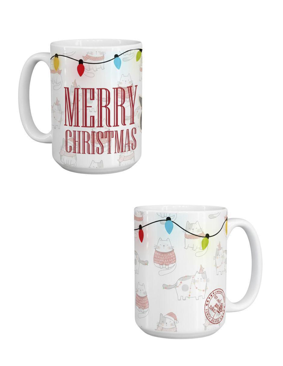 Set de tazas navideñas clásicas 2 piezas Set de tazas navideñas clásicas 2 piezas
