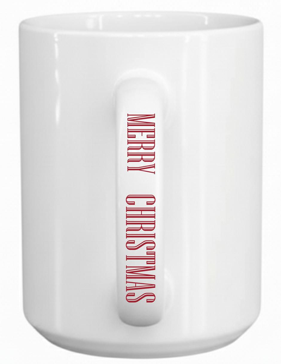 Set de tazas navideñas clásicas 2 piezas 2