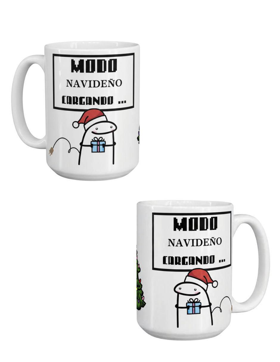 Set de tazas navideñas clásicas 2 piezas