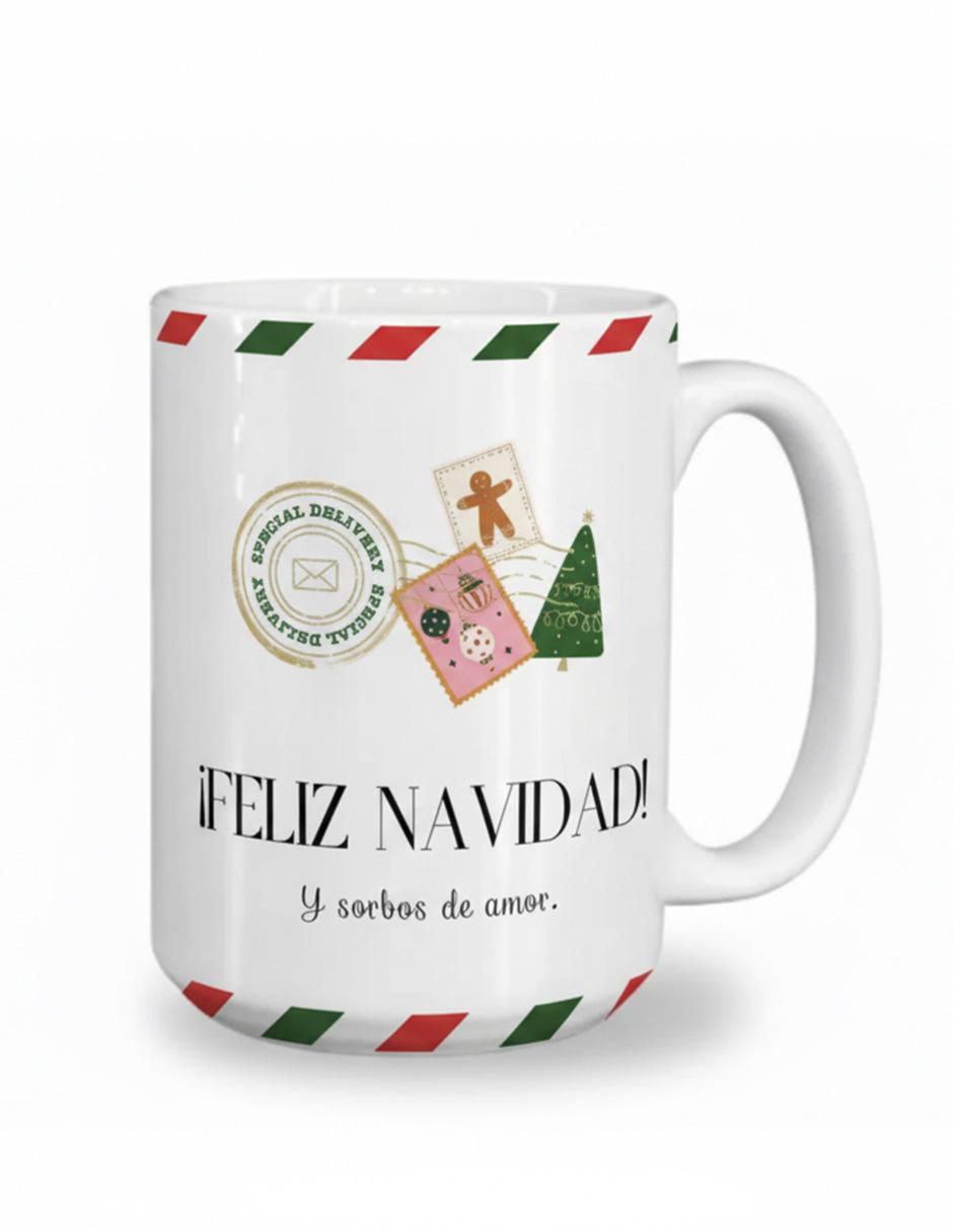 Taza navideña clásica