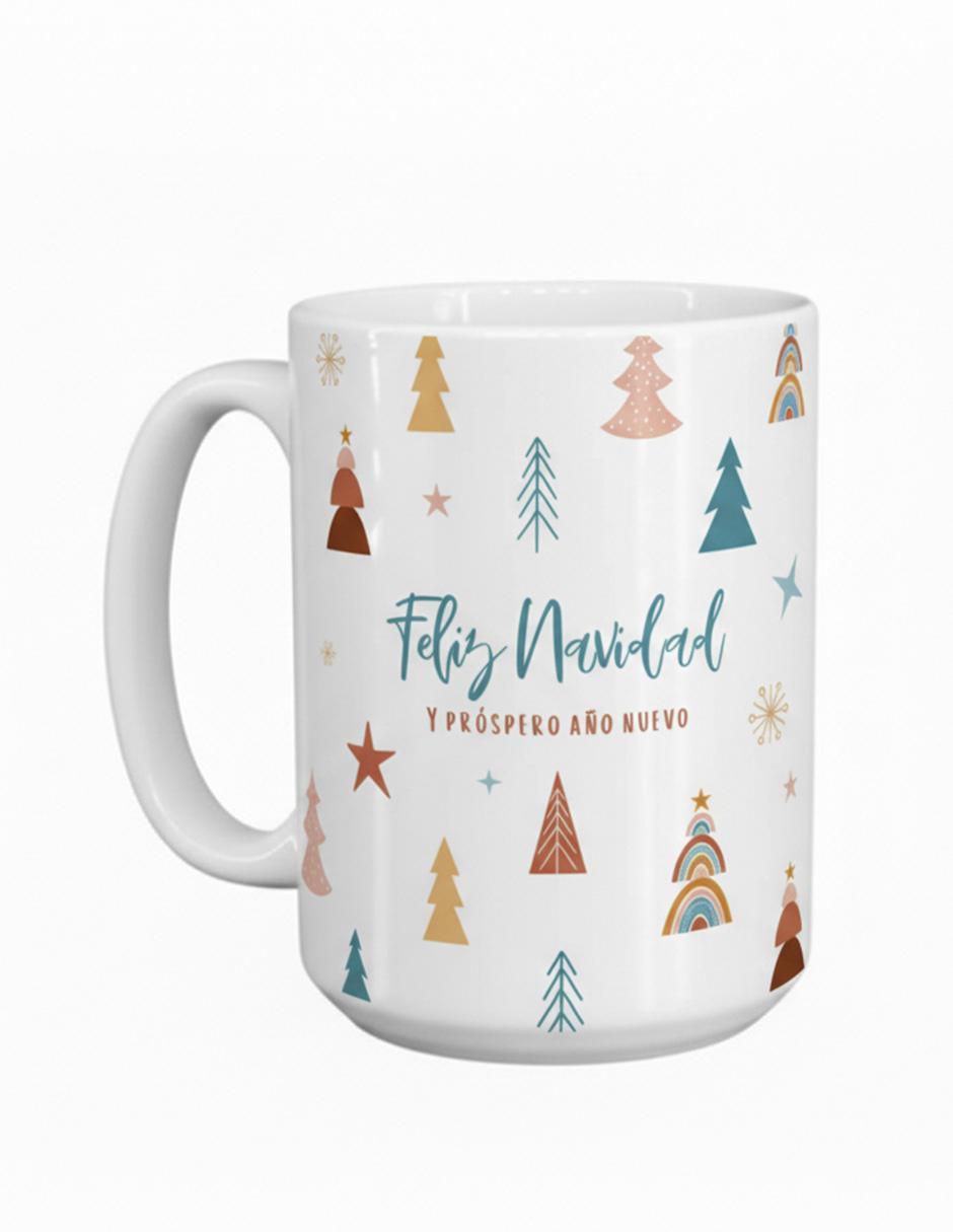 Taza navideña clásica