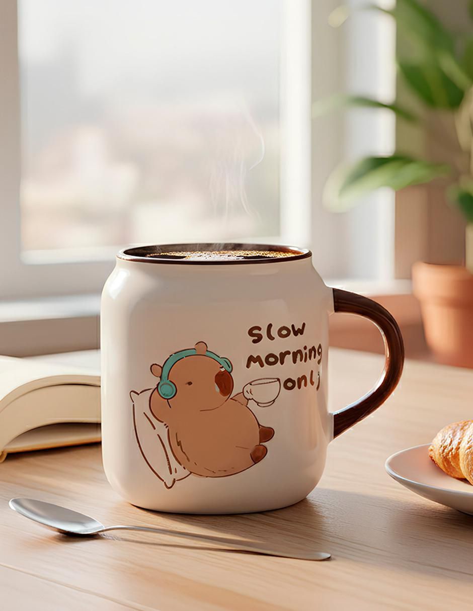 Set de tazas clásicas capibara 4 piezas 6