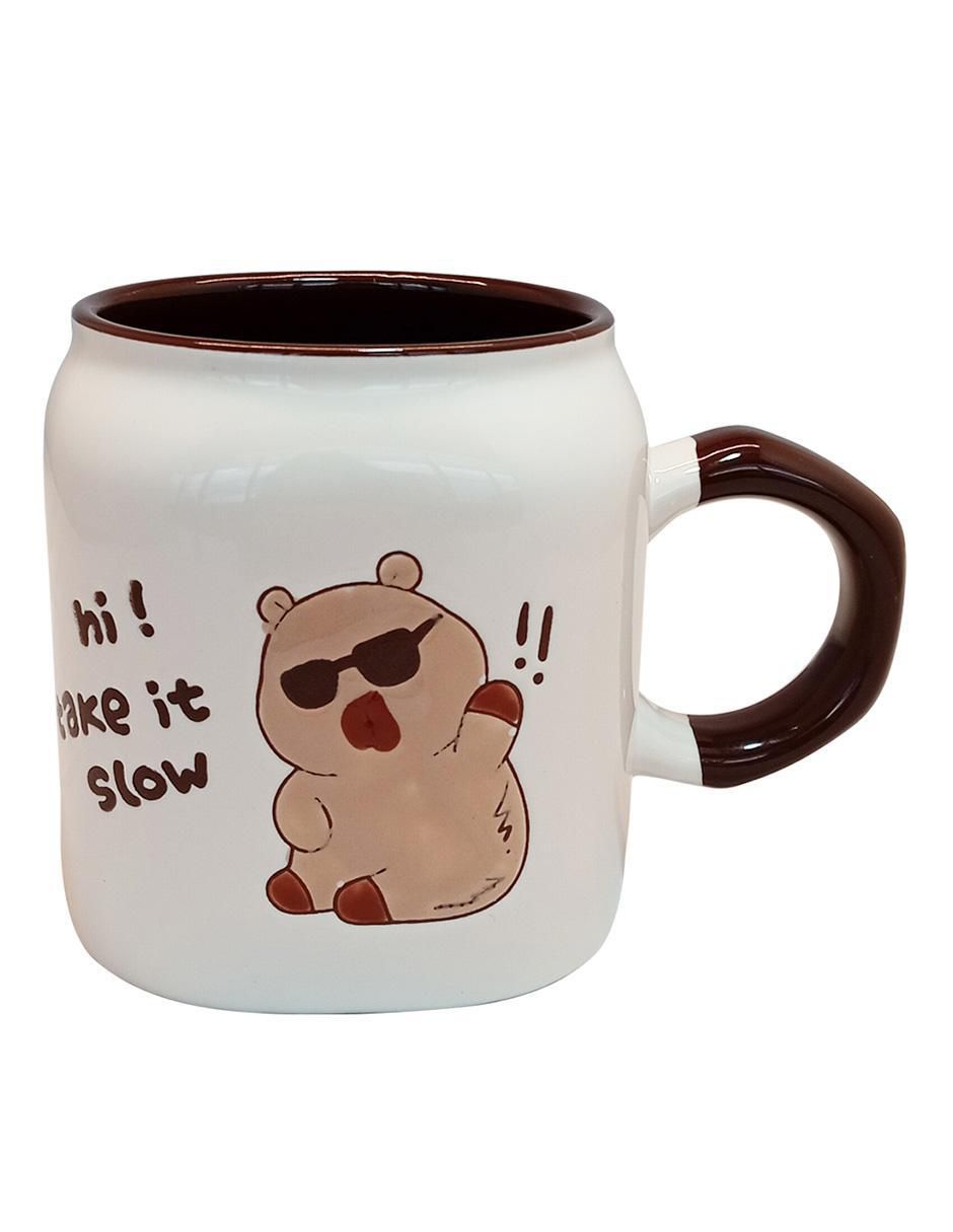 Set de tazas clásicas capibara 4 piezas 2