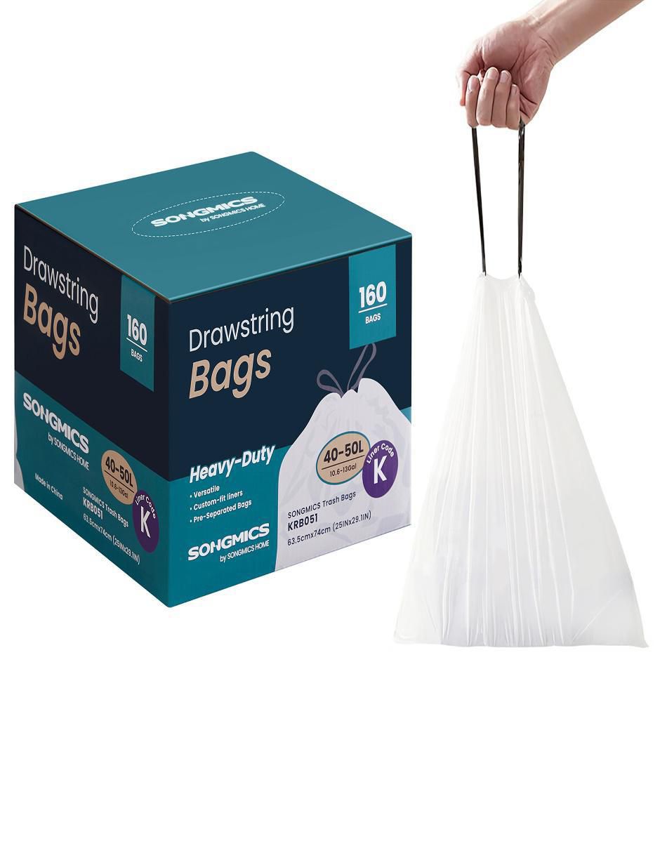 Bolsas para basura con 160 piezas Bolsas para basura con 160 piezas