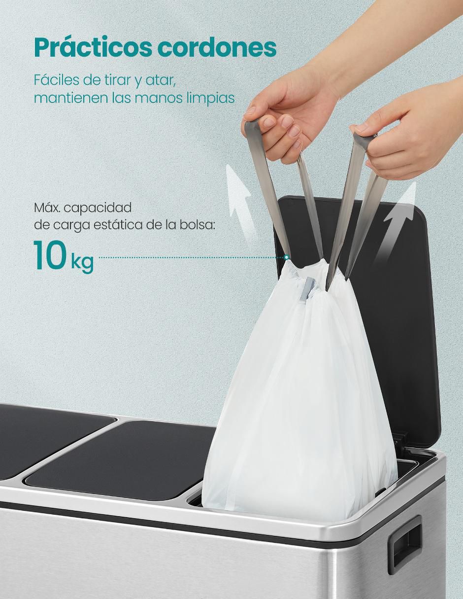 Bolsas para basura con 160 piezas 4