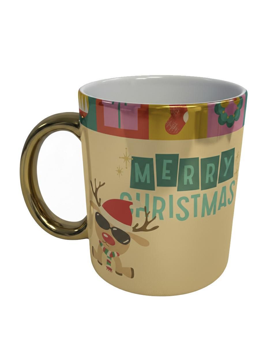 Set de tazas navideñas clásicas 2 piezas 2