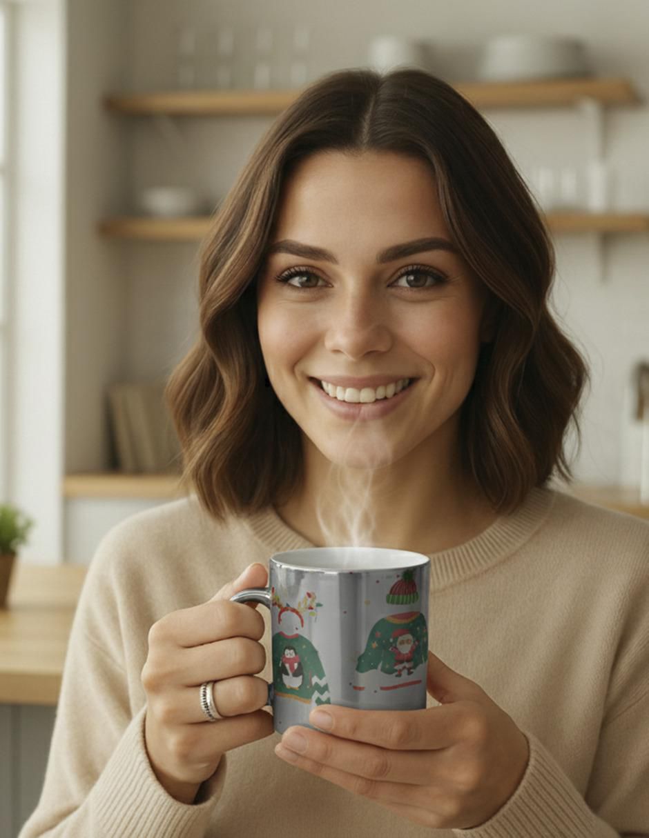 Taza navideña clásica 3