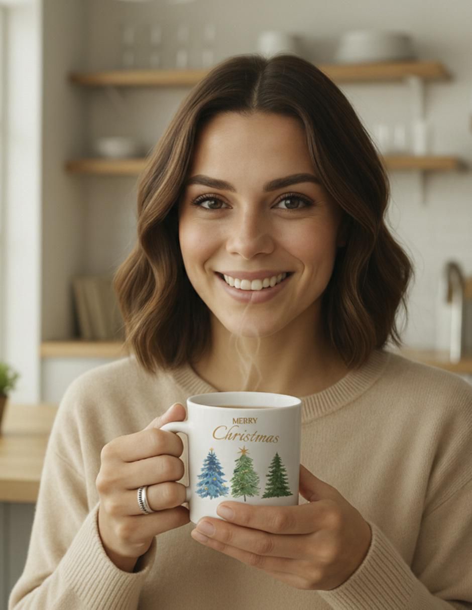 Taza navideña clásica 2