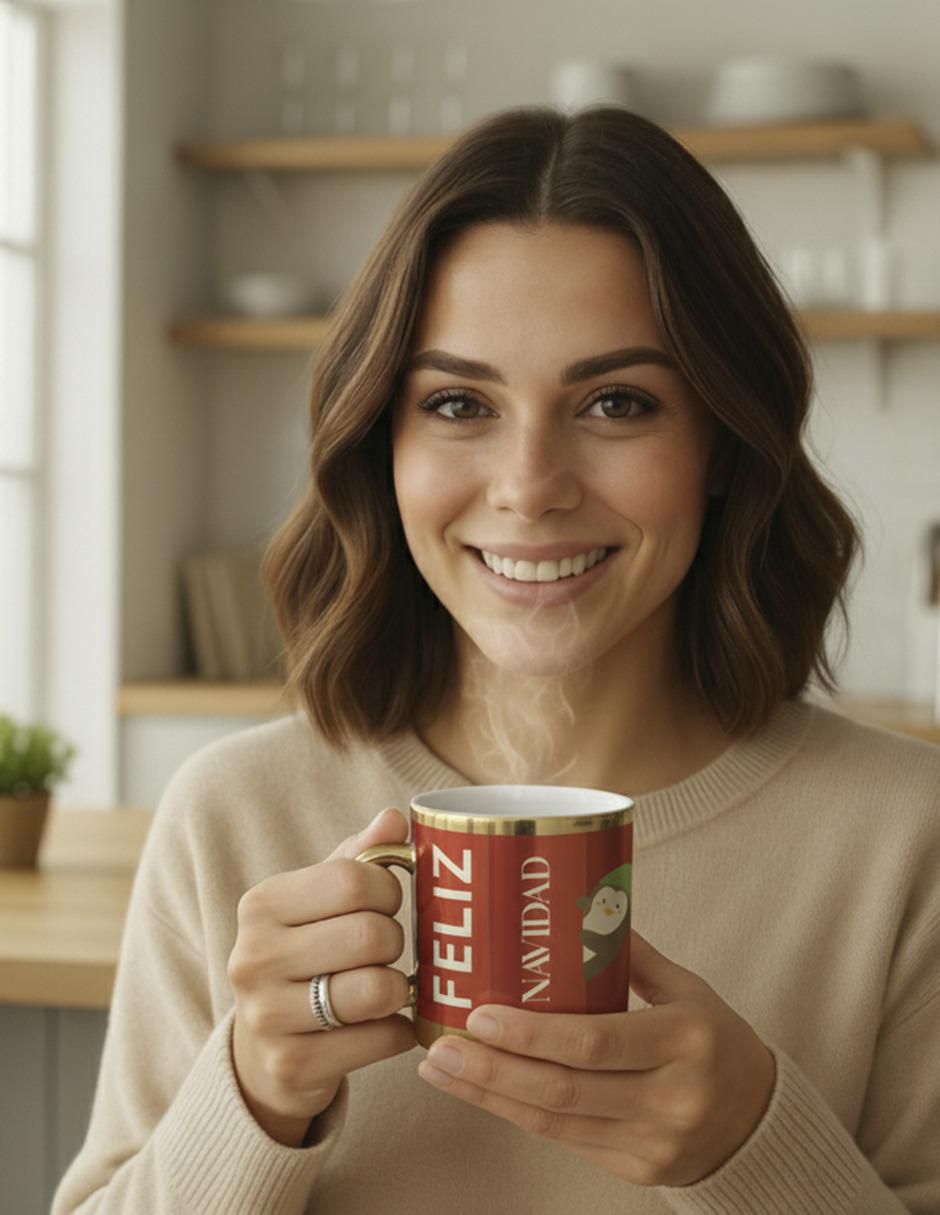 Taza navideña clásica 2