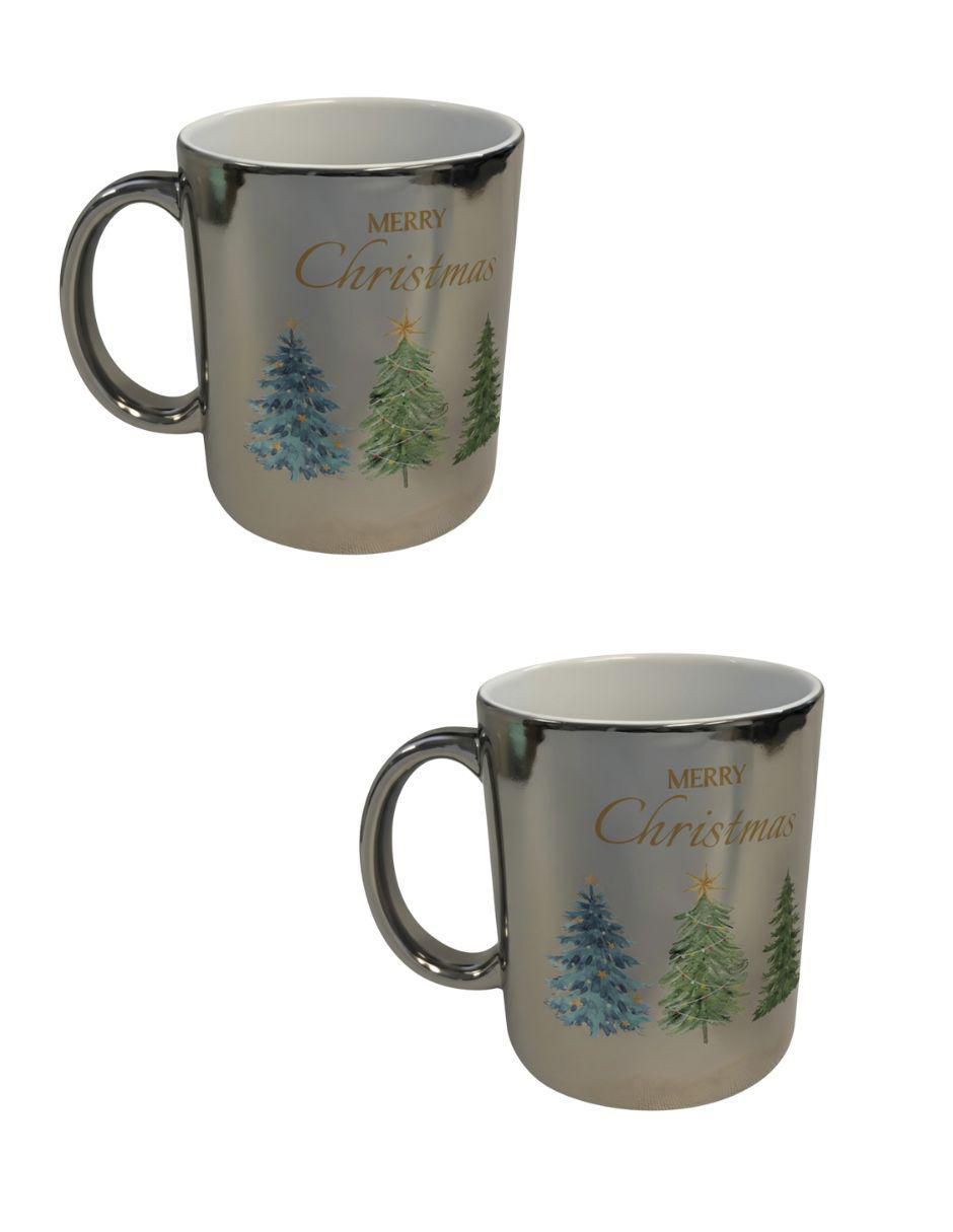 Set de tazas navideñas clásicas 2 piezas Set de tazas navideñas clásicas 2 piezas