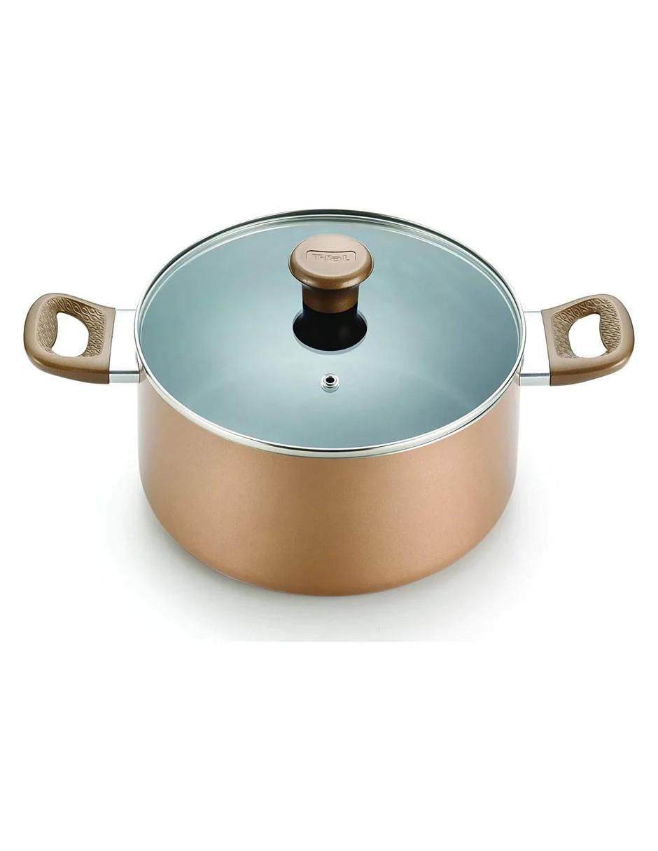 Batería de cocina B036SE64BRONZ de acero inoxidable antiadherente sin PFOA 14 piezas 3