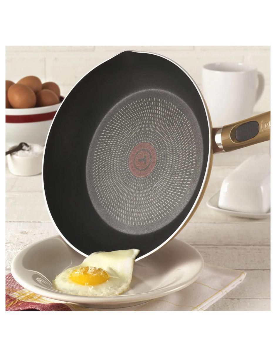 Batería de cocina B036SE64BRONZ de acero inoxidable antiadherente sin PFOA 14 piezas 8