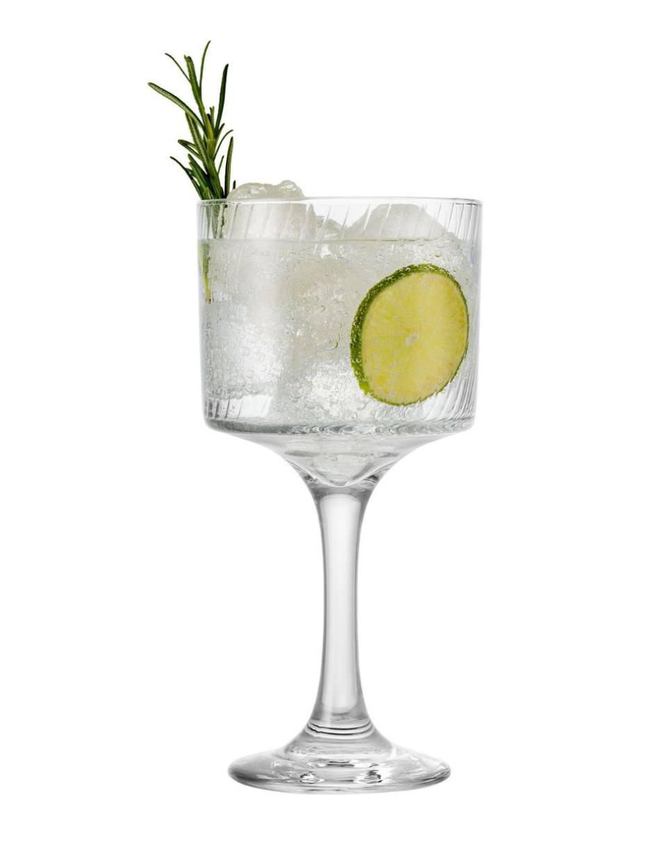 Set de copas para Gin de vidrio 6 piezas 4
