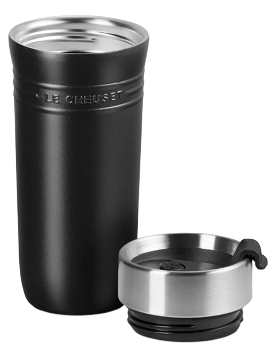 Termo de acero inoxidable con tapa rosca 350 ml 2