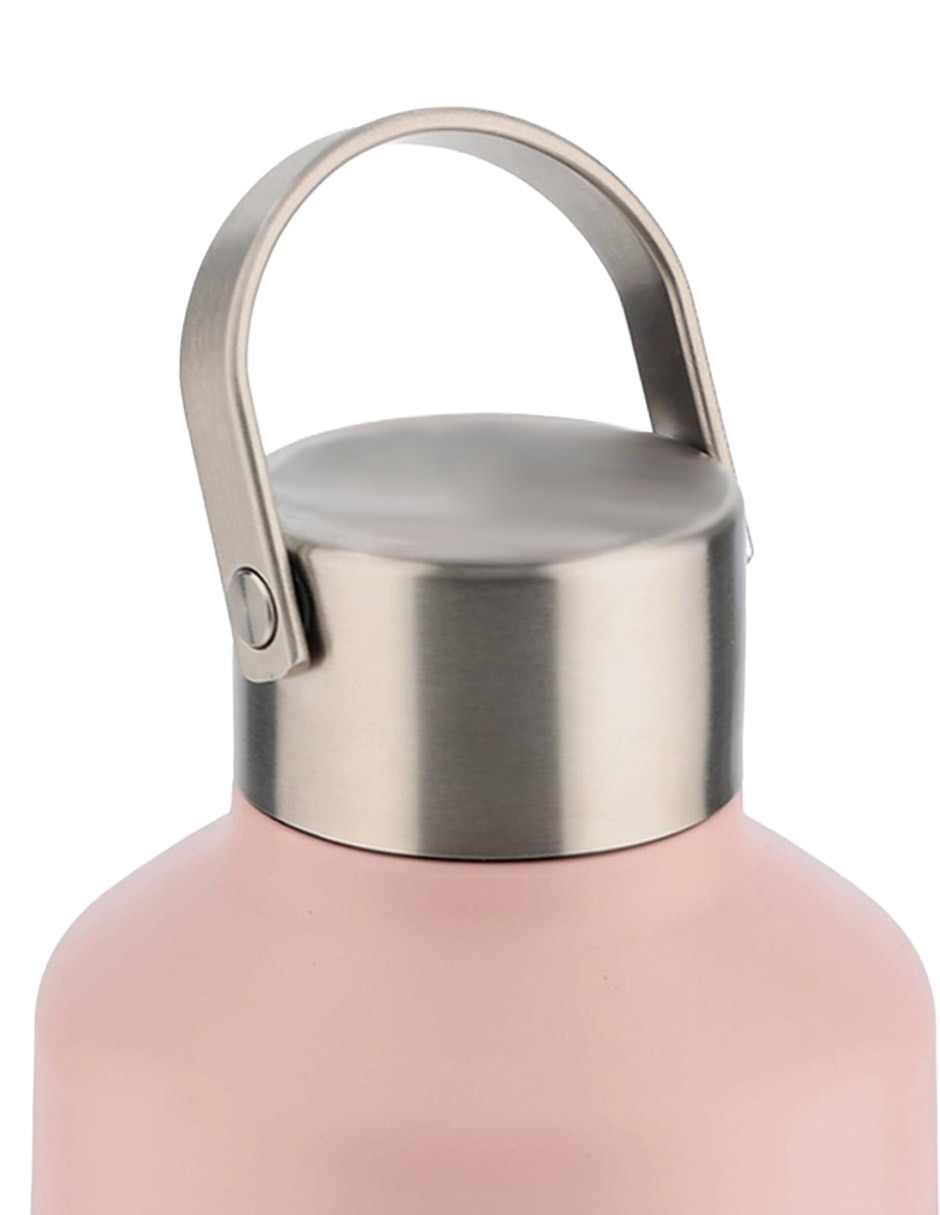 Termo de acero inoxidable con tapa rosca 1 L 3