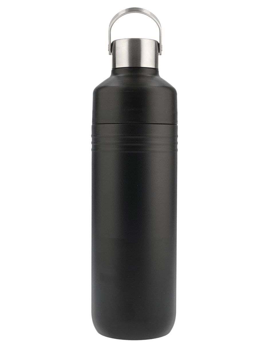 Termo de acero inoxidable con tapa rosca 1 L 2