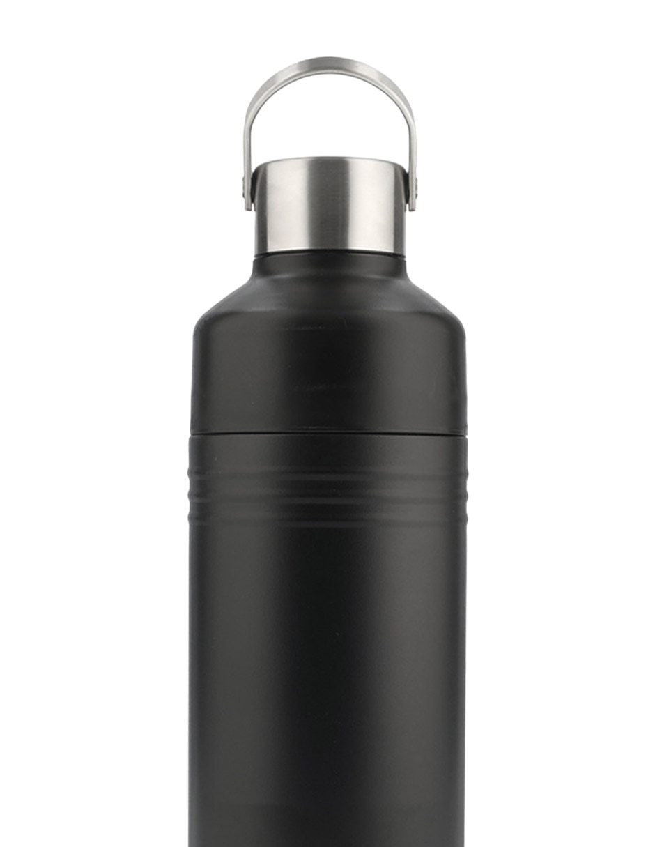 Termo de acero inoxidable con tapa rosca 1 L 4