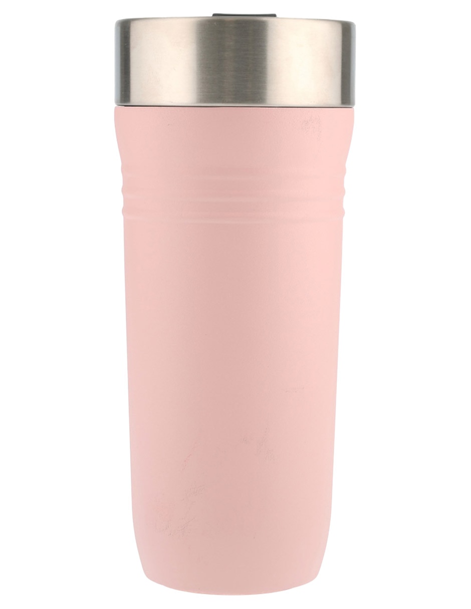 Termo de acero inoxidable con tapa rosca 350 ml 2
