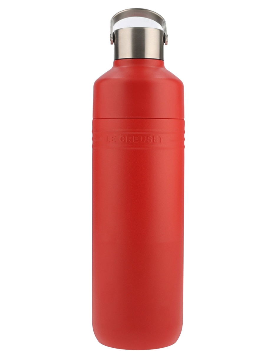 Termo de acero inoxidable con tapa rosca 1 L