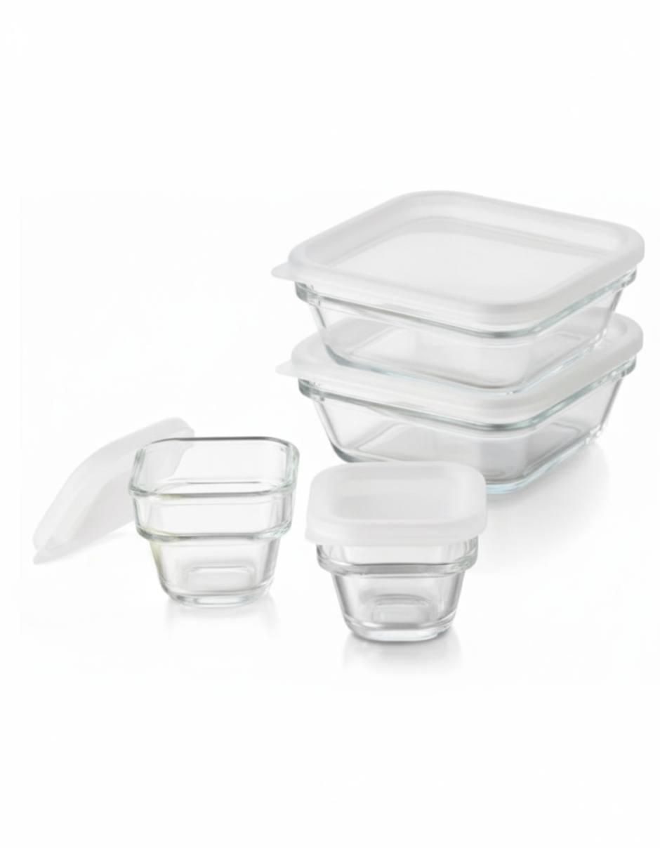 Set refractario de vidrio Save N