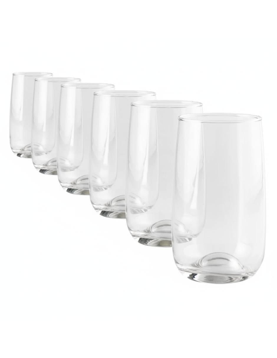 Set de vasos para agua agua de vidrio con 6 piezas Set de vasos para agua agua de vidrio con 6 piezas
