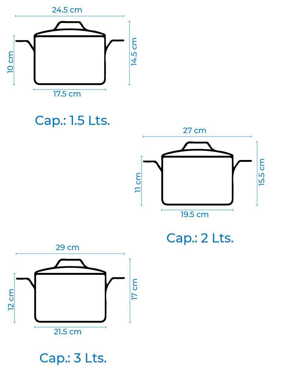 Batería de cocina de acero inoxidable 12 piezas 5