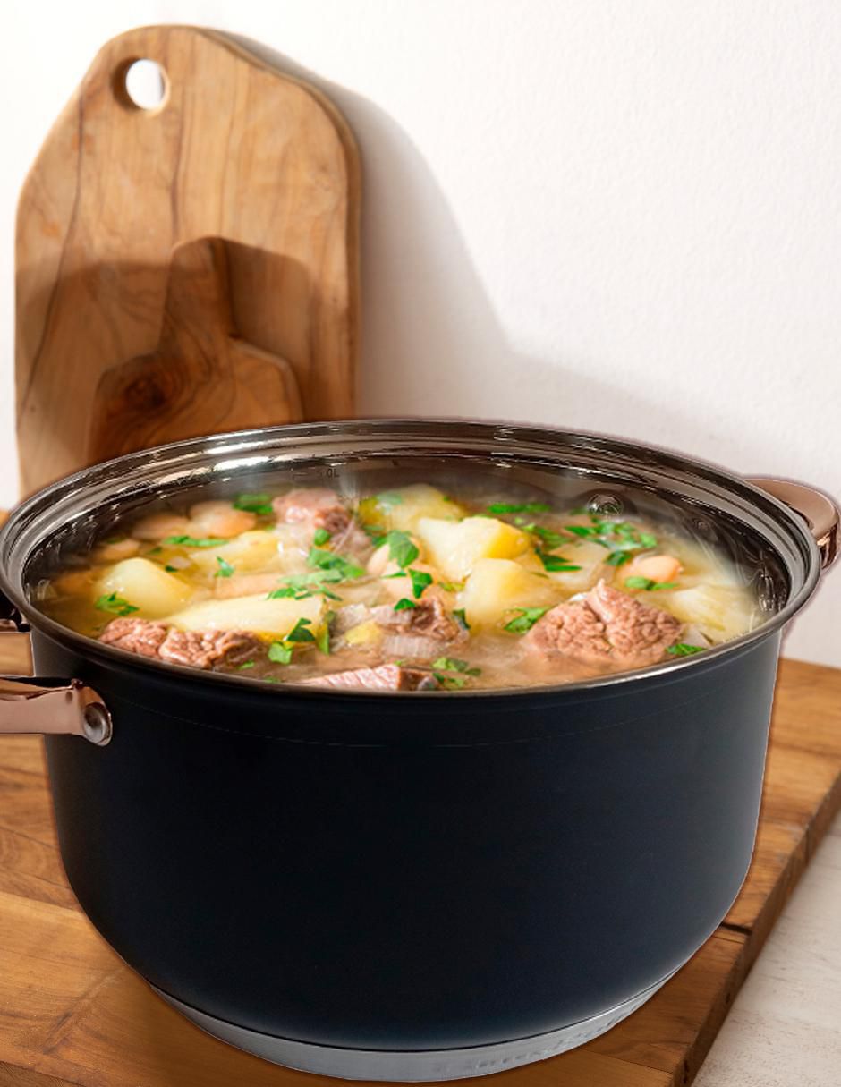 Batería de cocina de acero inoxidable 12 piezas 4